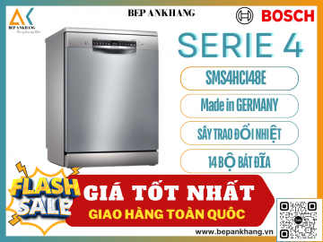 Máy rửa chén BOSCH SMS4HCI48E | Serie 4 - Made In Germany